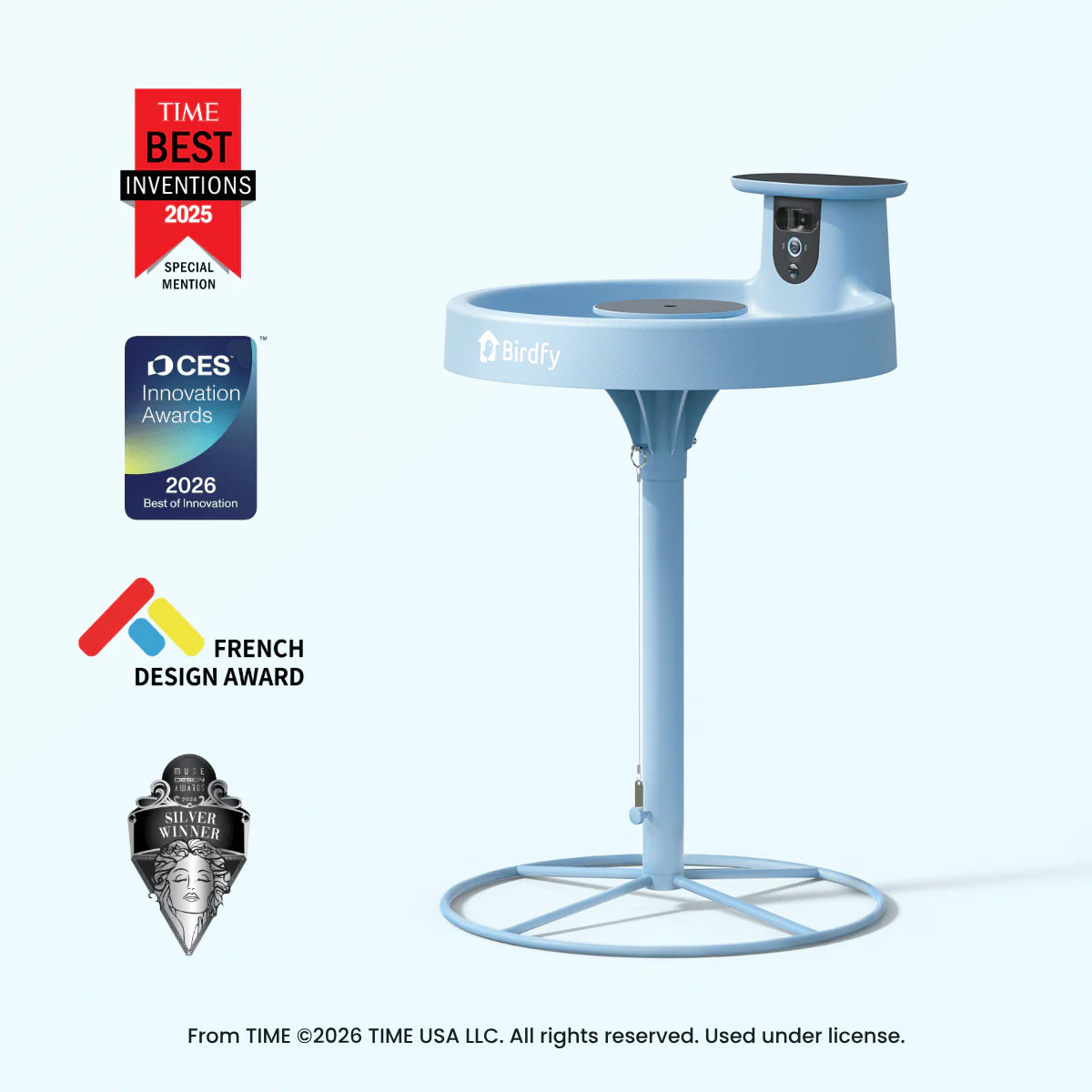 Birdfy Bath Pro with Stand - Solar-Powered Smart Birdbath with Fountain - Image 2