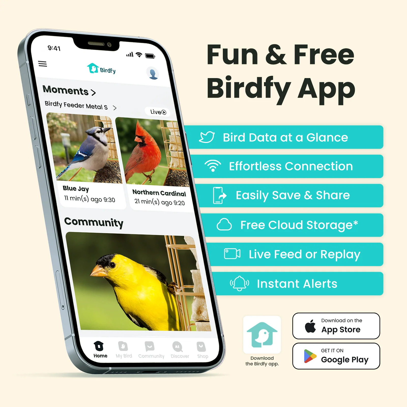 Birdfy Feeder Metal S - Smart Metal Feeder with Camera - Image 10