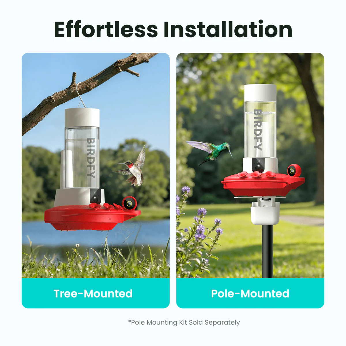 Birdfy Hum Feeder Duo - Hummingbird Feeder with Dual Camera - Image 6