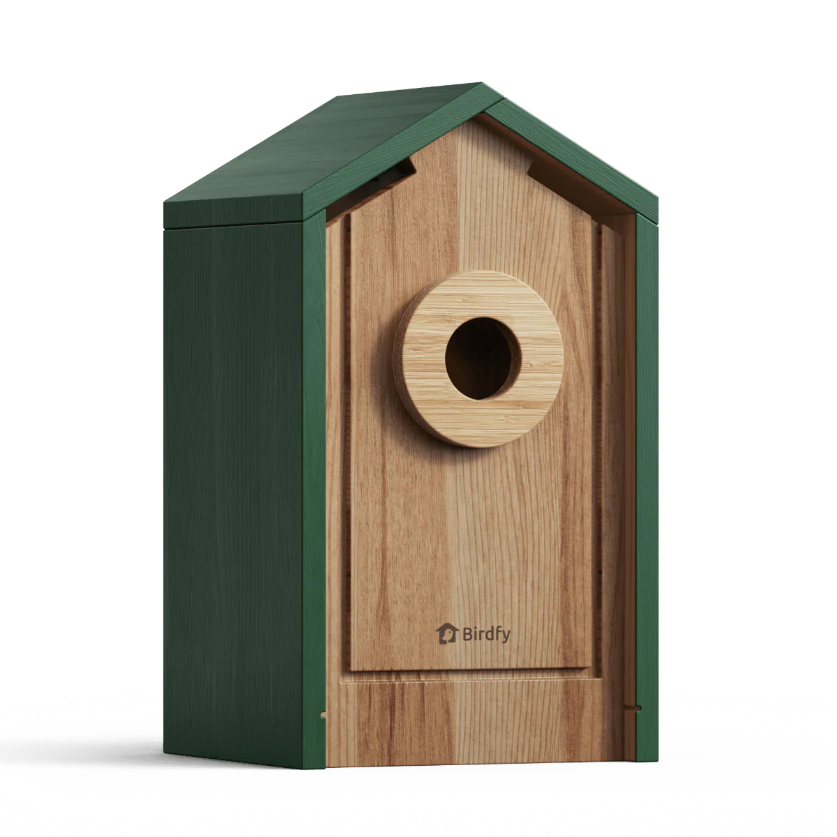 Birdfy Nest Cedar - Smart Bird House with Camera