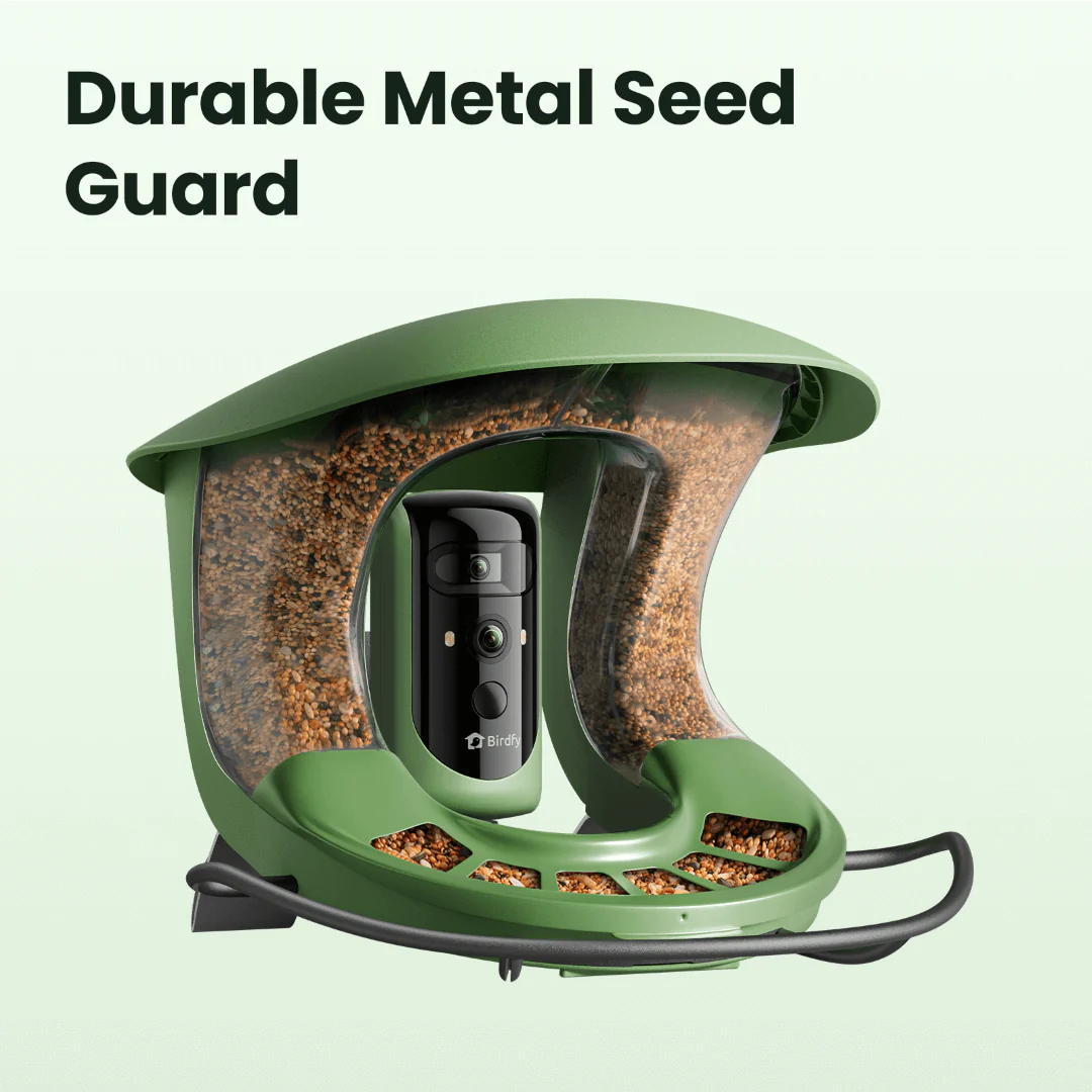 Birdfy Metal Seed Guard - A solid metal guard customized for Birdfy Feeder 2 Series - Image 2