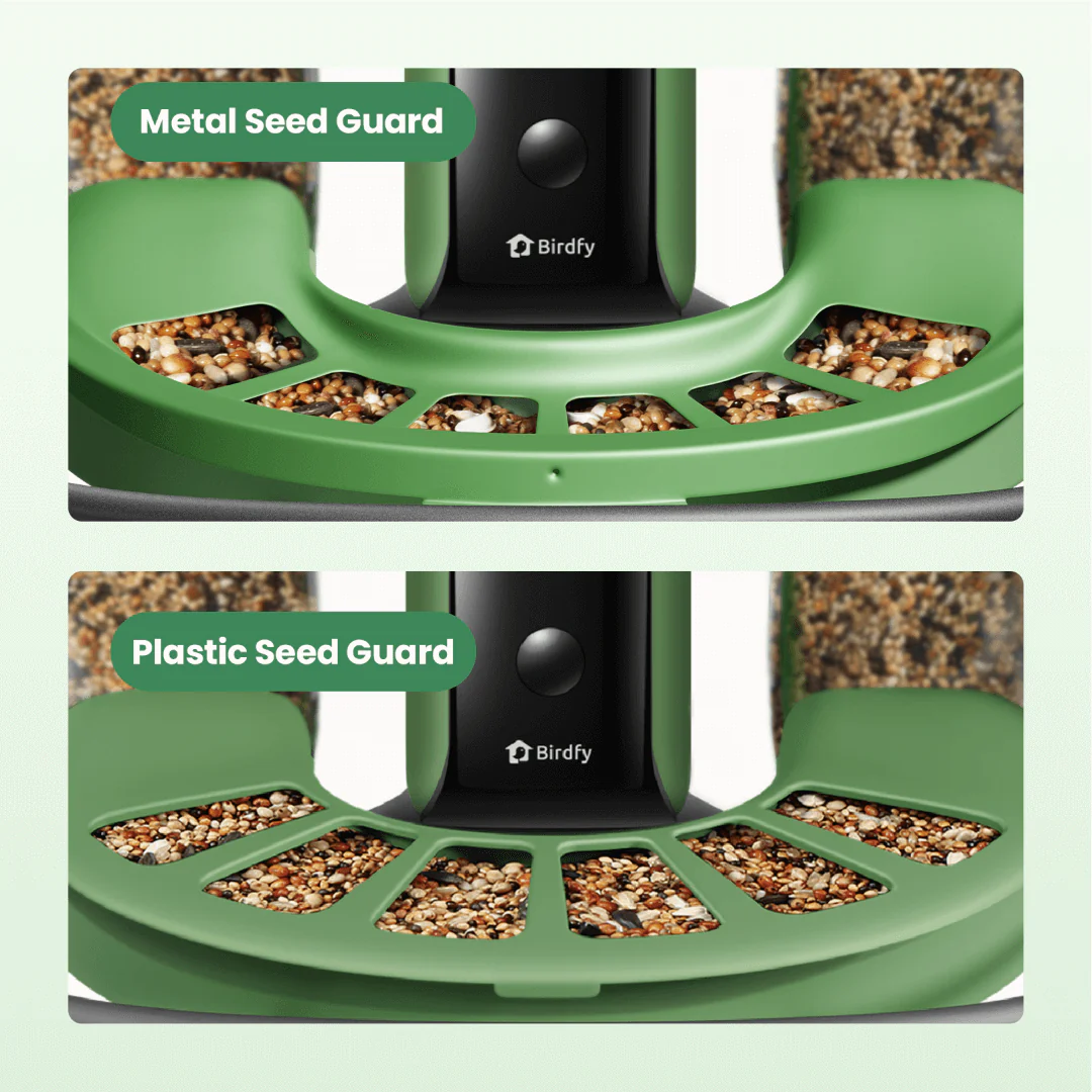 Birdfy Metal Seed Guard - A solid metal guard customized for Birdfy Feeder 2 Series - Image 3
